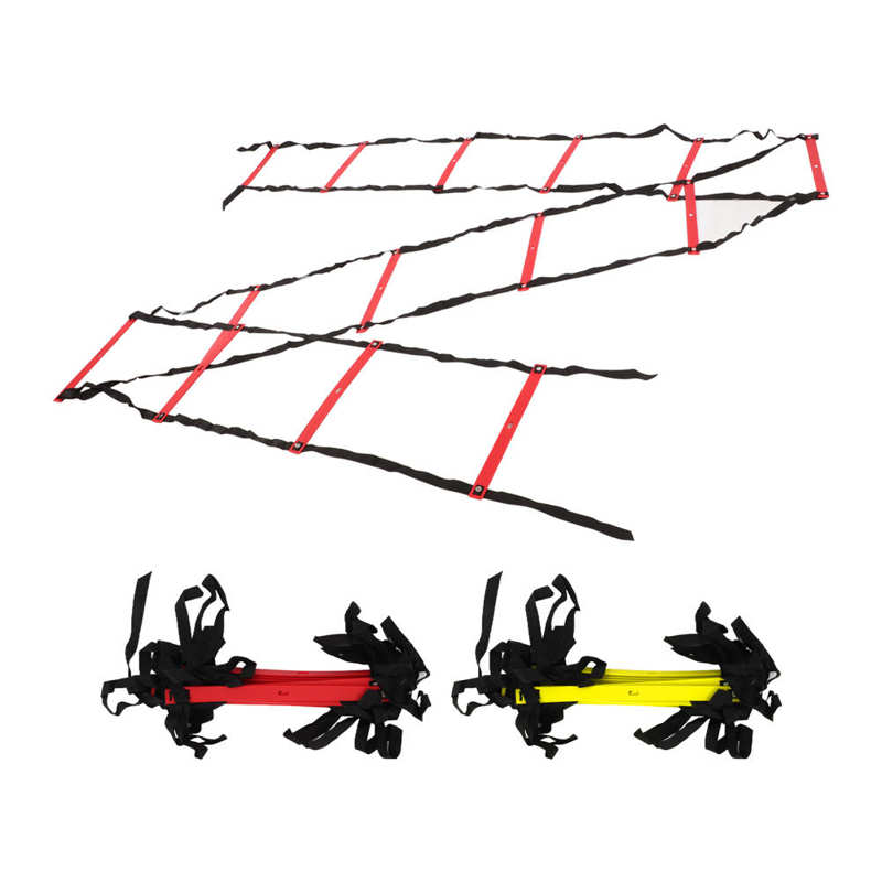 Geschwindigkeit Leiter Treppen Geschwindigkeit Leiter 14 Sprosse für FußBall FußBall für draussen drinnen für Fitness