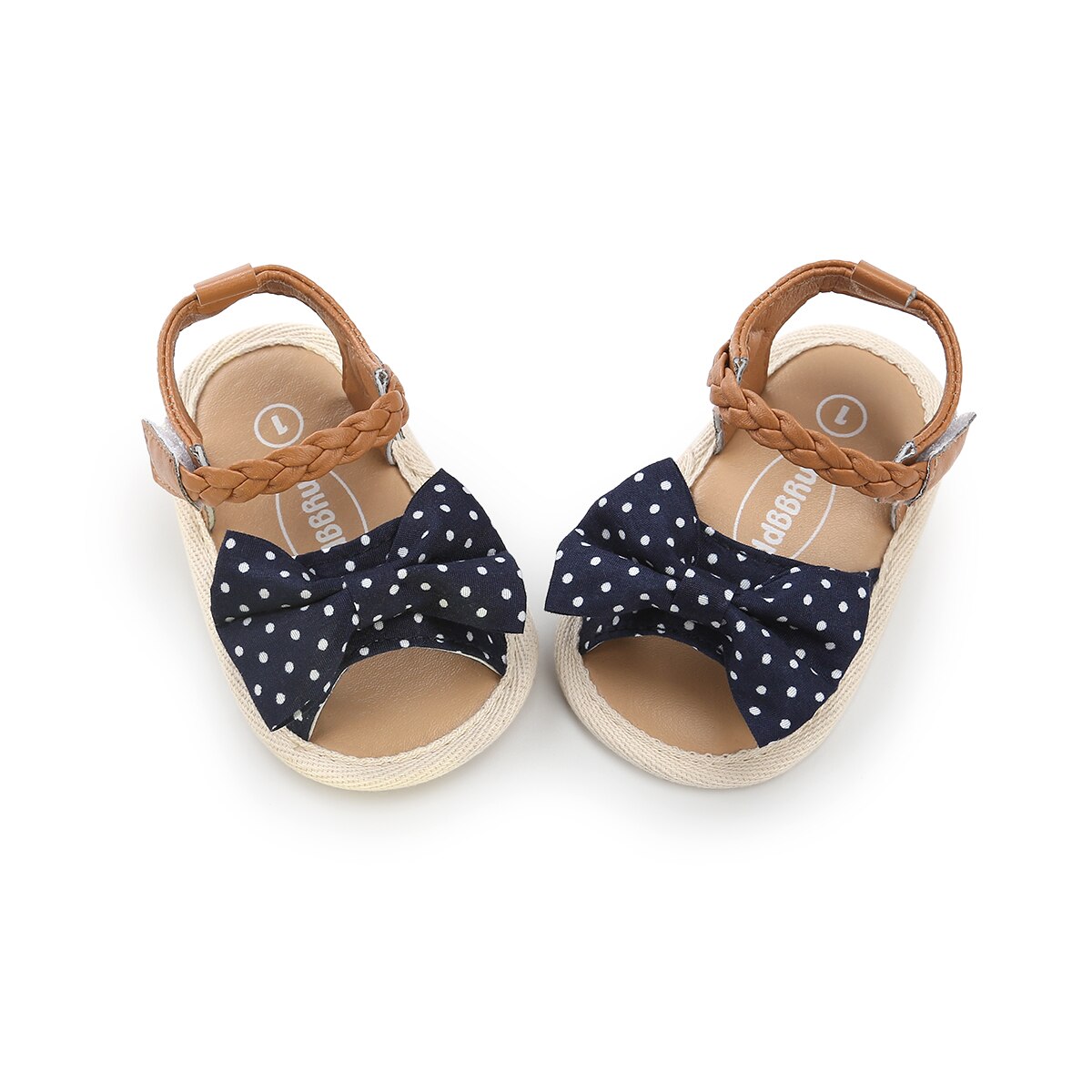 Cute Summer Infant Baby Girls Sandals Toddler Shoes Lace Bow Pricness Casual Single Shoes Baby Girls Summer Shoes: Blue / 13-18 Months