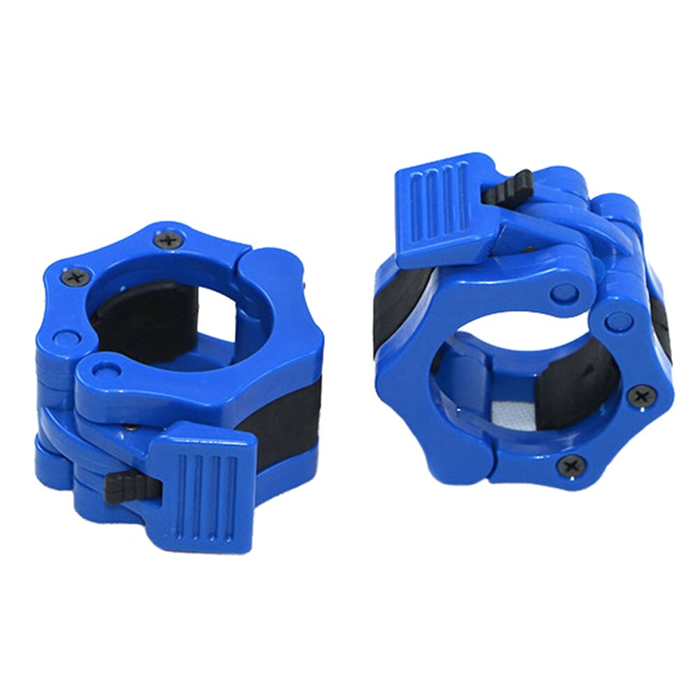 2Pcs 50mm Barbell Collar Locking Clip Clamp Quick Release Bar Gym Fitness Buckle