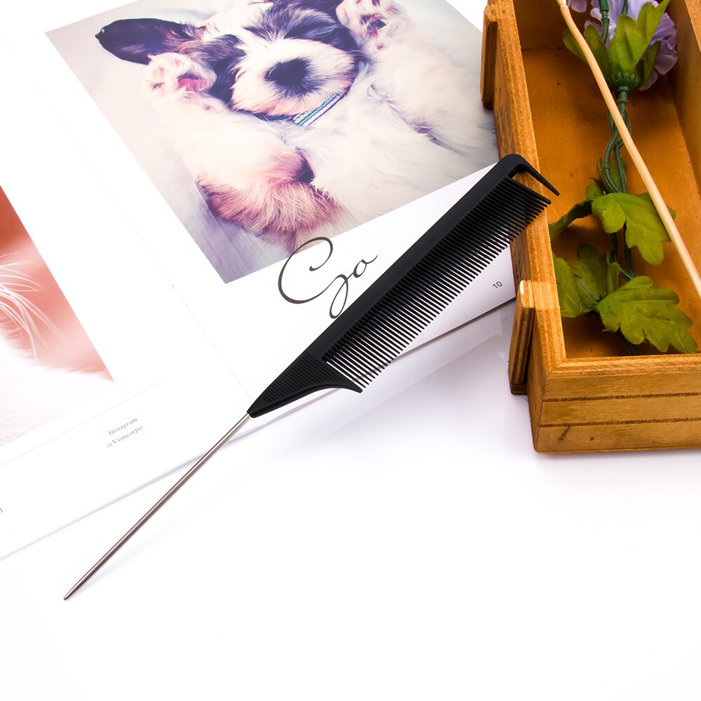 Cepillo de pelo cerdas de jabalí Natural portátil, peine de masaje, cepillo de paleta de pelo antiestática, mango de madera de haya, herramienta de estilismo: 3