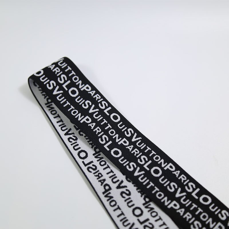 Fulde jacquardbogstaver elastikbånd til tøj 38mm elastiske båndsy sytilbehør elastikbånd til pasform