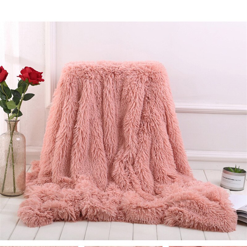 80 x 120cm 1pc blød varm fluffy shaggy seng sovesofa sengetæppe børn sikkerhedssengetøj lagen smide boligindretning behageligt tæppe: Model 13