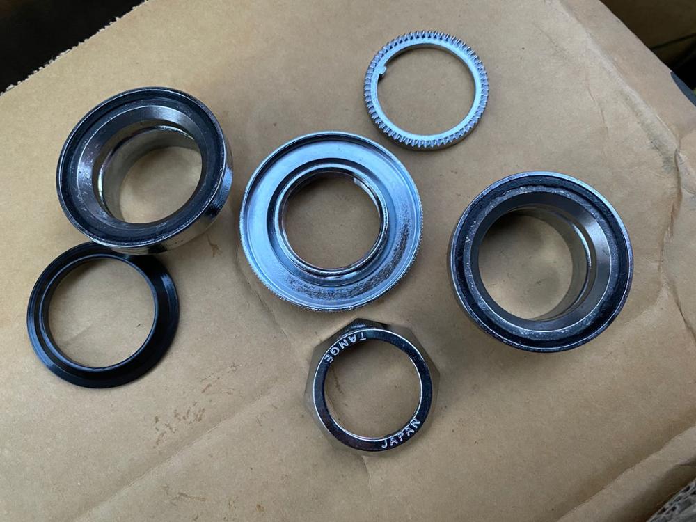 Tange – casque de vélo japonais, 22.2mm pour fourche avant de 25.4mm avec dents