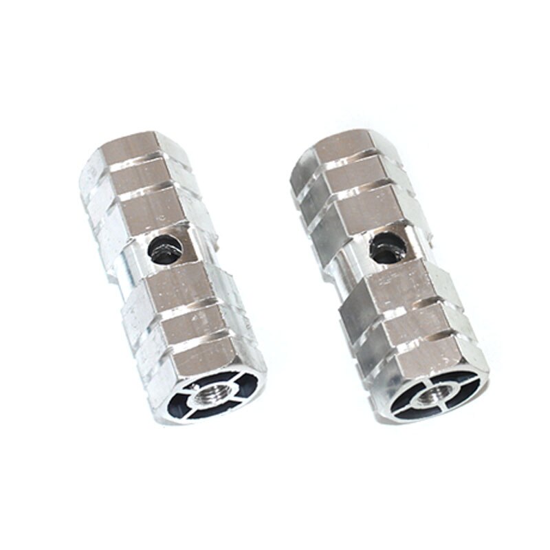 Acessórios da bicicleta de alta qualidade bmx mtb bicicleta pé pegs liga alumínio eixo traseiro pedais pegs 10.5mm eixo preto prata azul: 02