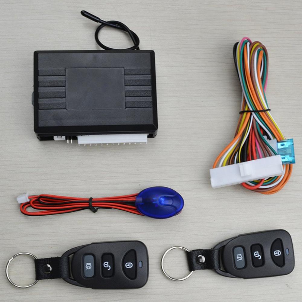 12V Auto Fernbedienung Zentrale Türschloss Keyless System Fernbedienung Auto Alarm Systeme Zentralverriegelung mit Auto Fernbedienung Zentrale Bausatz
