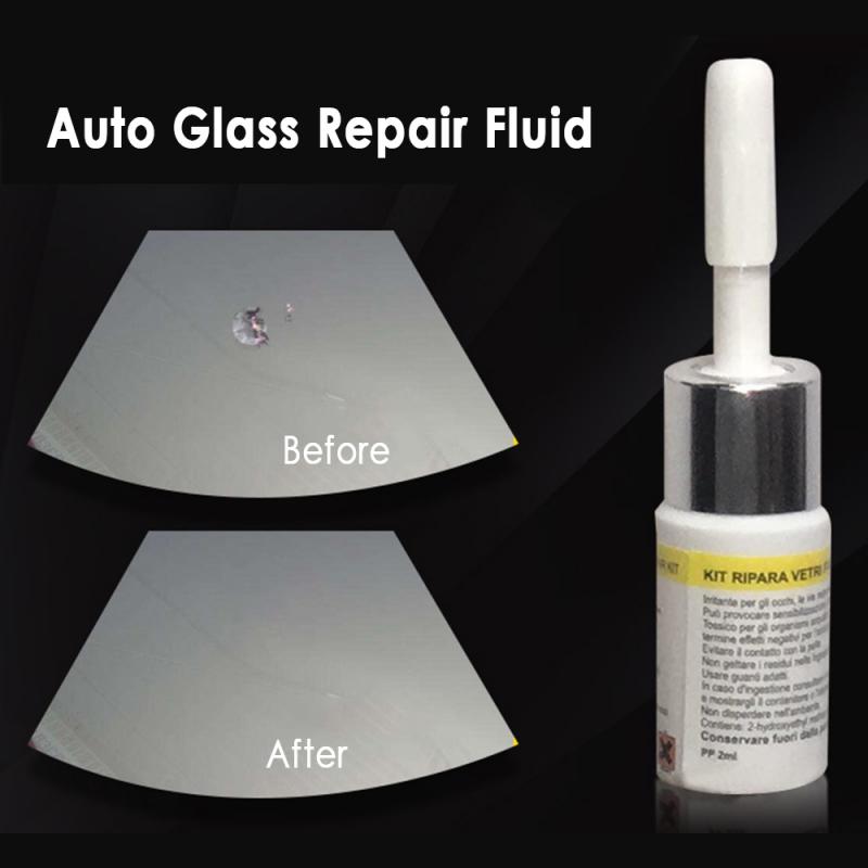 15ml bilglas reparationsvæske bilrude glas crack chip reparationsværktøjssæt forrude glas ridse crack biltilbehør