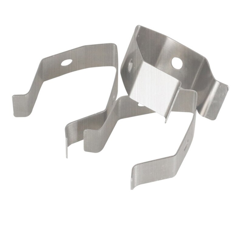 BBQ Meat Thermometer Probe Holder Single Hole A Style Barbecue Clip Universal Kitchen Food Cooking Milk Probe Clip: 3 Pcs