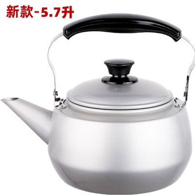 Japanse kleine aluminium waterkoker theepot huishoudelijk ouderwets gas grote aluminium verdikking theepot: 5.7l