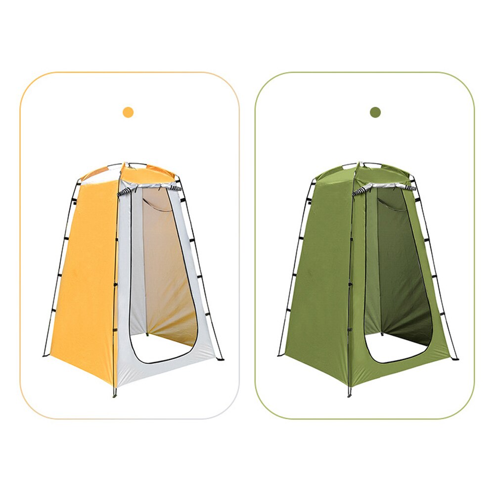 Outdoor Camping Tent Portable Shower Bath Tents Changing Fitting Room Rainproof Shelter Beach Mountain Toilet