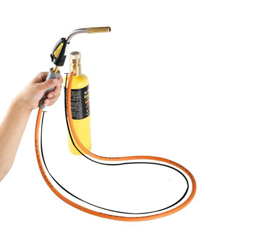 Mapp gas selvantændelse vvs turbo brænder med slangelodning propansvejsning til aircondition køleskab reparationsværktøj