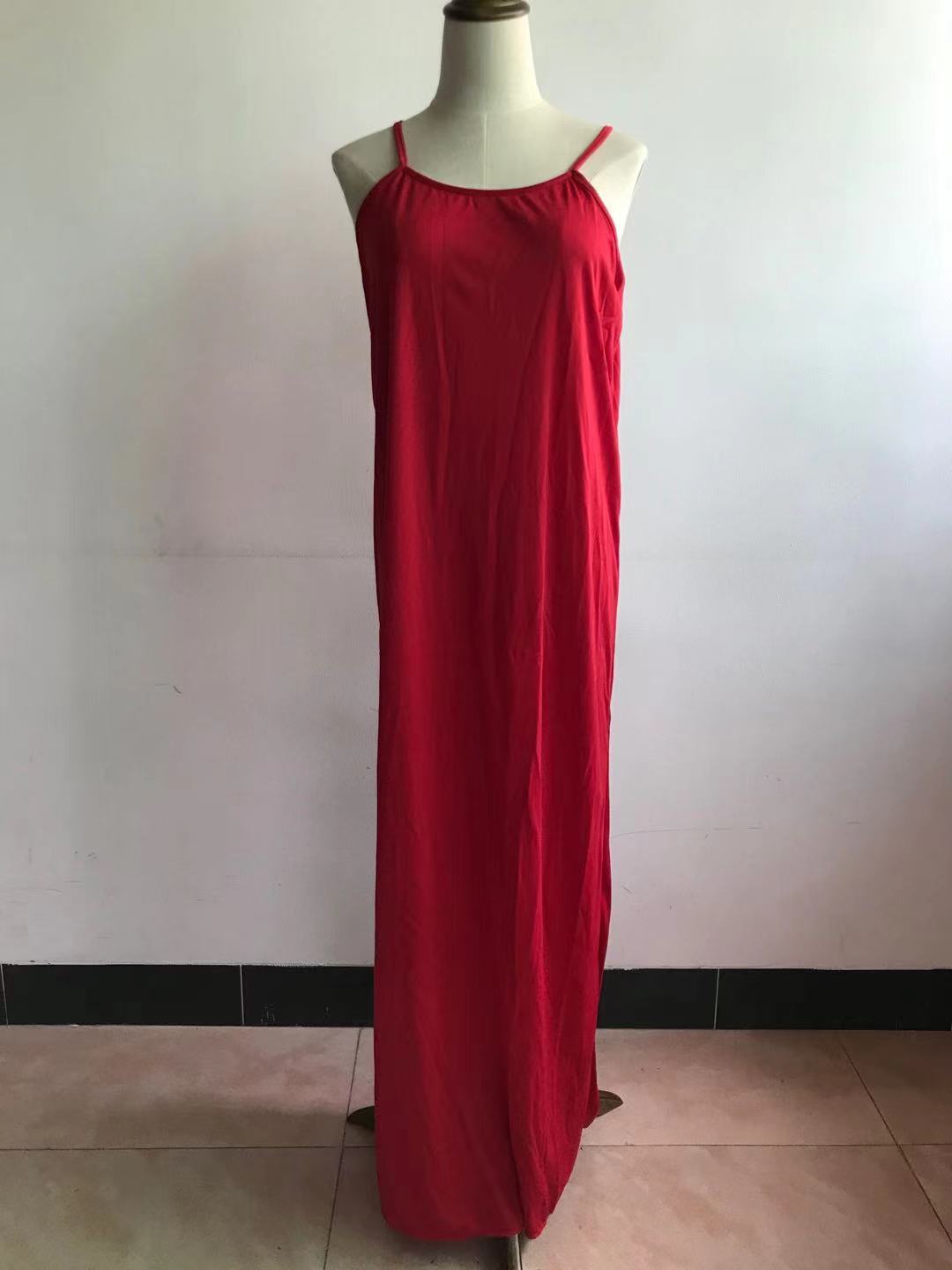 Afrikkalaiset naiset #39 abaya pitsivuorella mekon sisällä condole vyö hame vapaa koko joustava rintakuva 132cm pituus 128cm: Punainen