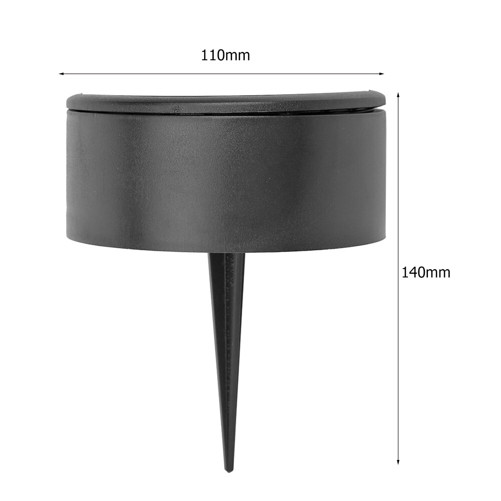 Multi-functional Waterproof LED Solar Ground Light Practical Durable Classic Lawn Stairs Decking Light Sensor Buried Lamp