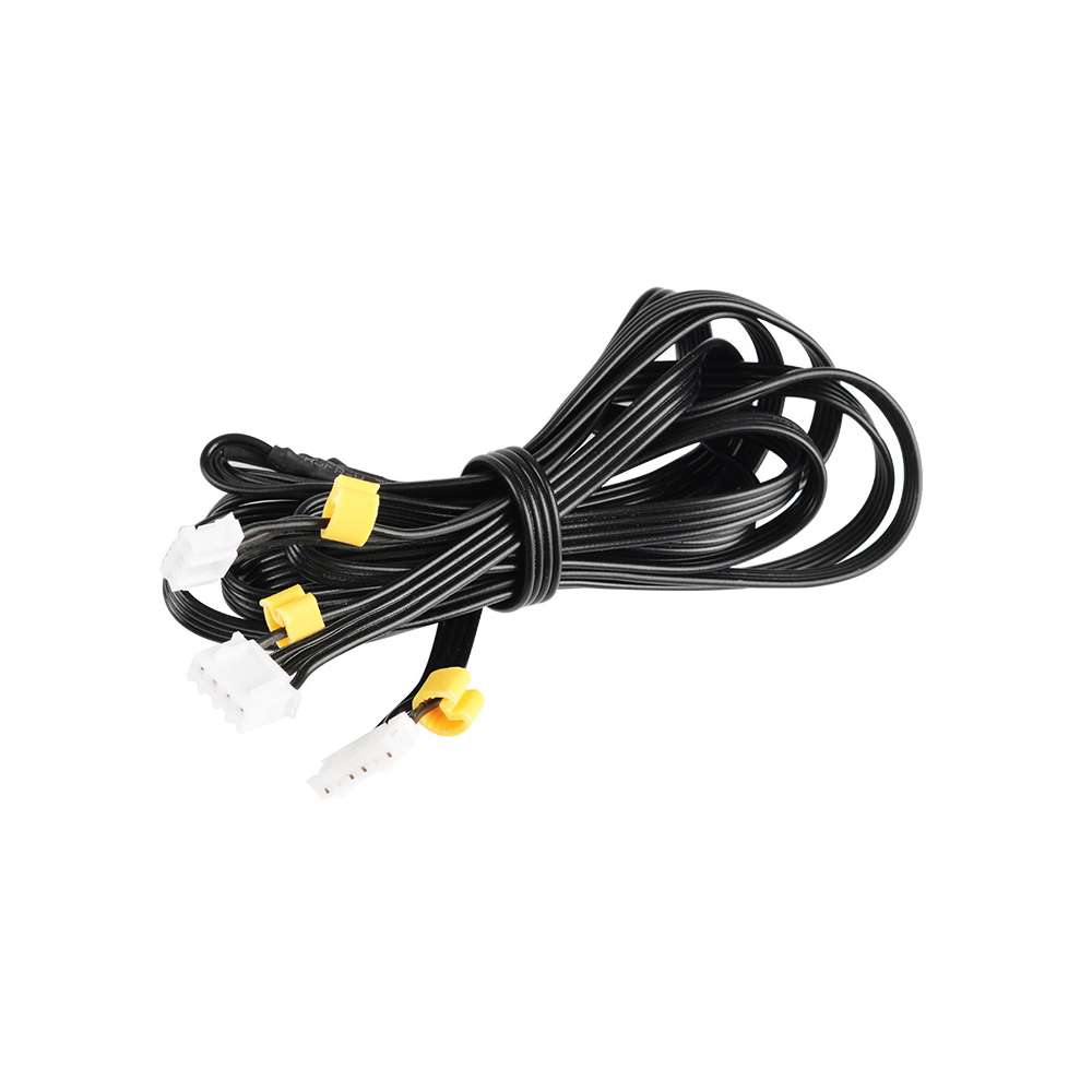 Acessórios para impressora 3d, acessórios para CR-10 CR-10S/Ender-3 cabo do motor de passo duplo eixo z 1.5m