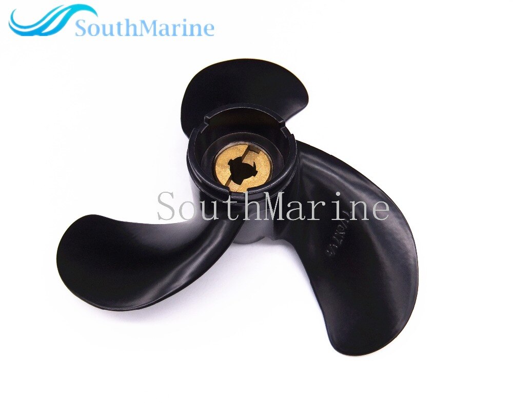 Boat Engine Aluminum Propeller 7 7/8x7 1/2 for Honda 4-Stroke 5HP BF5 Outboard Motors 7 7/8 x 7 1/2