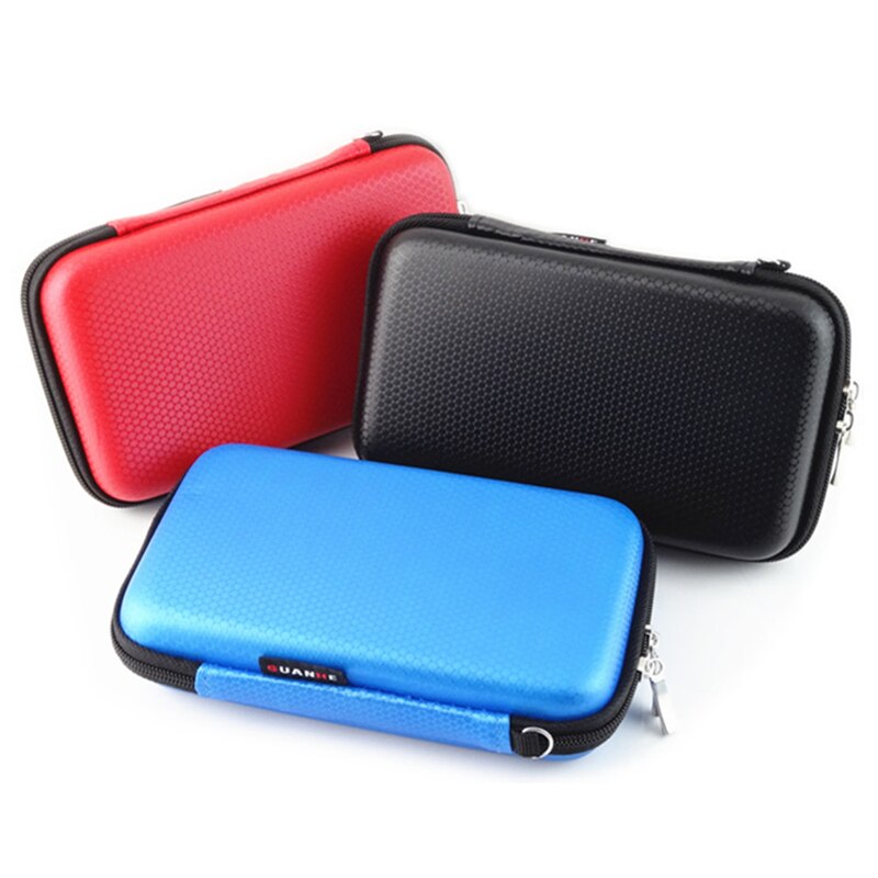 Original 2,5 zoll EVA Festplatte Fall Mobile Power Box Für U Festplatte Sd-karte Karte Kopfhörer Datenkabel USB-Stick 3DS Tasche