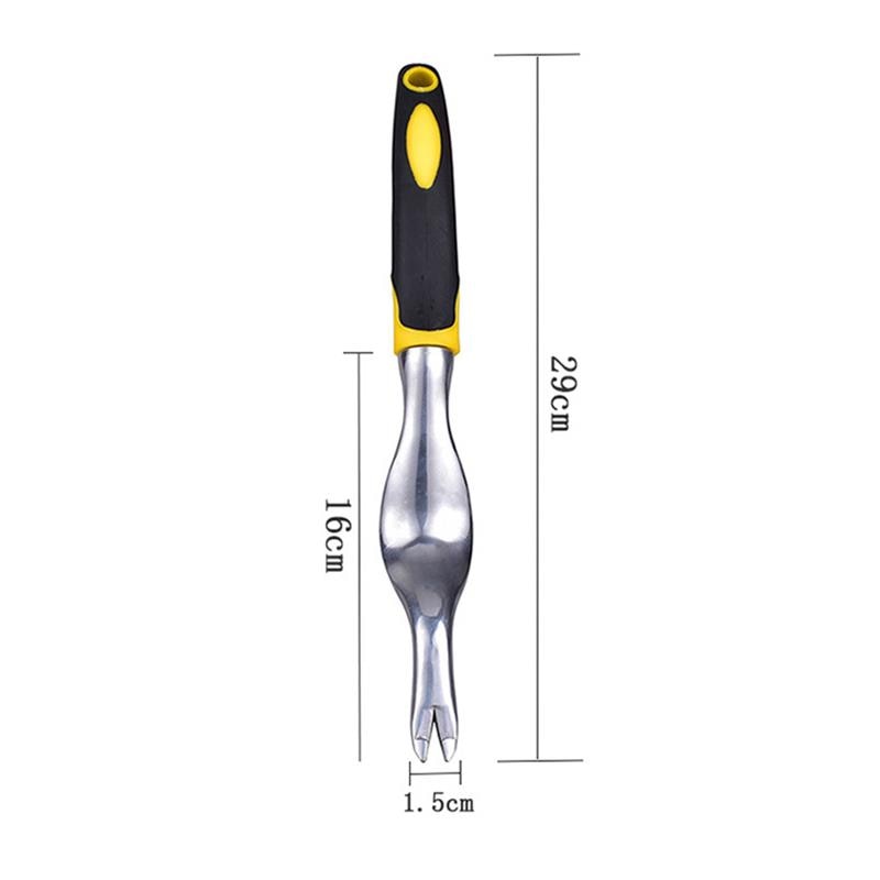 Juego de herramientas manuales de jardinería, rastrillo y pala de mano con escamas para trasplante, deshierbe, cultivador, paleta, herramientas de mango ergonómico antideslizante