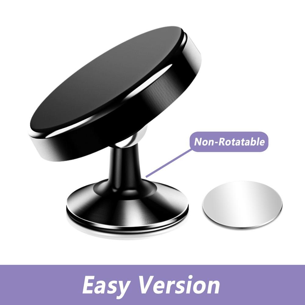 FONKEN Leucht Telefon Auto Halfter Zwei Weg Einstellen Auto Magnetische Halfter Magnet Adsorption Mobil Montieren Schlüssel Kabel Schreibtisch Steht: Easy version halter