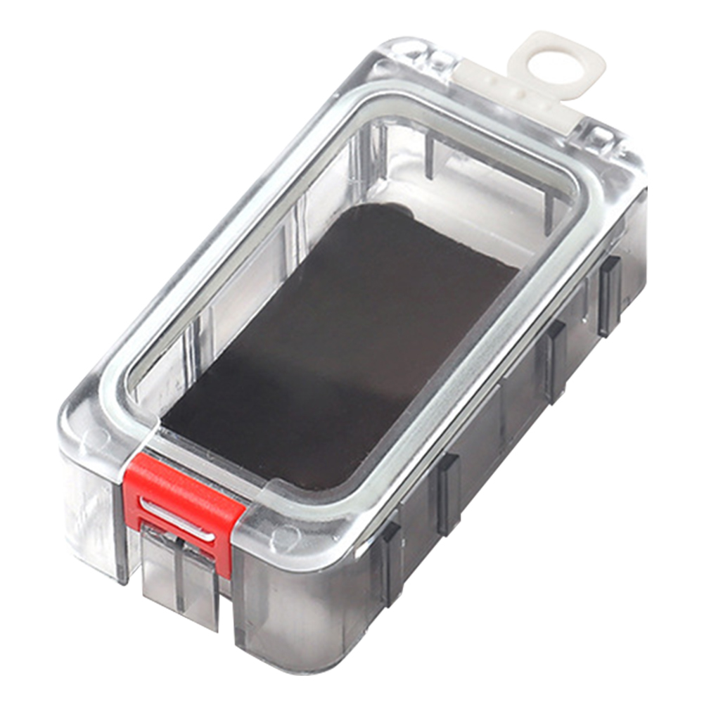 Expandable Fishing Tackle Box Fishing Tool Box with Magnetic Function Fishing Hardware Toolbox Luminous Fishing Accessories