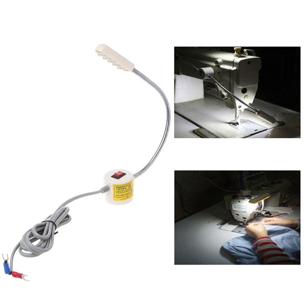 110-250V 30 Led Naaimachine Light Werken Zwanenhals Lamp Met Magnetische Voet