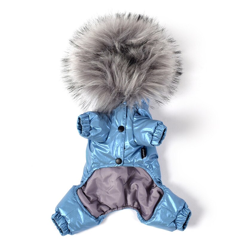 Winter Dog Clothing Jumpsuit Dog Down Coat Jacket Warm Pet Costume Apparel Puppy Outfit Pomeranian Poodle Bichon Dog Clothes