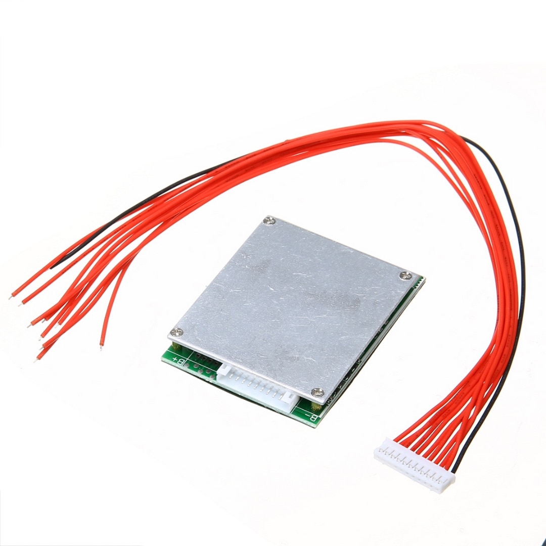 Placa de protección de energía de las baterías de litio, 10S, 36V, 35A, Li-ion, batería BMS, PCB, con Balance para bicicleta eléctrica, 1 ud.