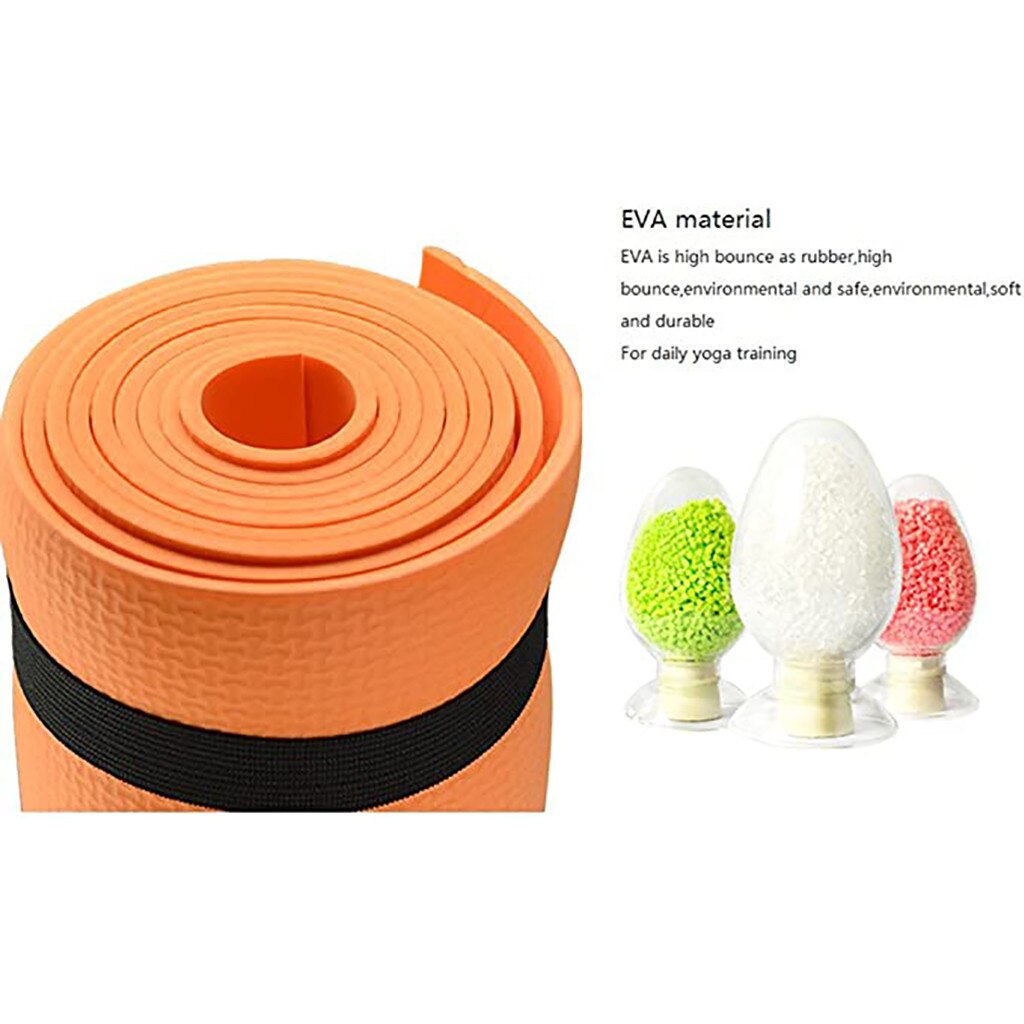 4Mm Eva Dikke Duurzaam Yoga Mat Antislip Oefening Fitness Pad Mat Voor Oefening Yoga En Pilates Voor beginner Gymnastiek Matten # Yj