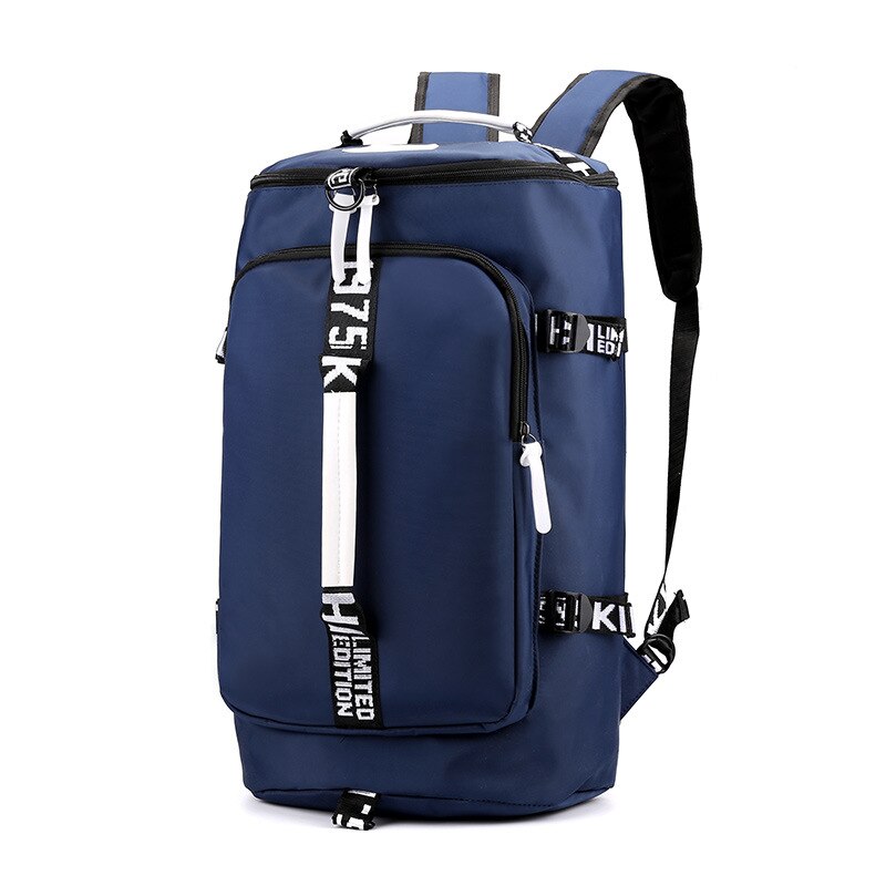 Mannen Rugzak 15.6 Laptop Tas Waterdichte Rugzak Reizen Sport Fitness Tassen Voor Vrouwen Tieners School Rugzak Rugzak: blue