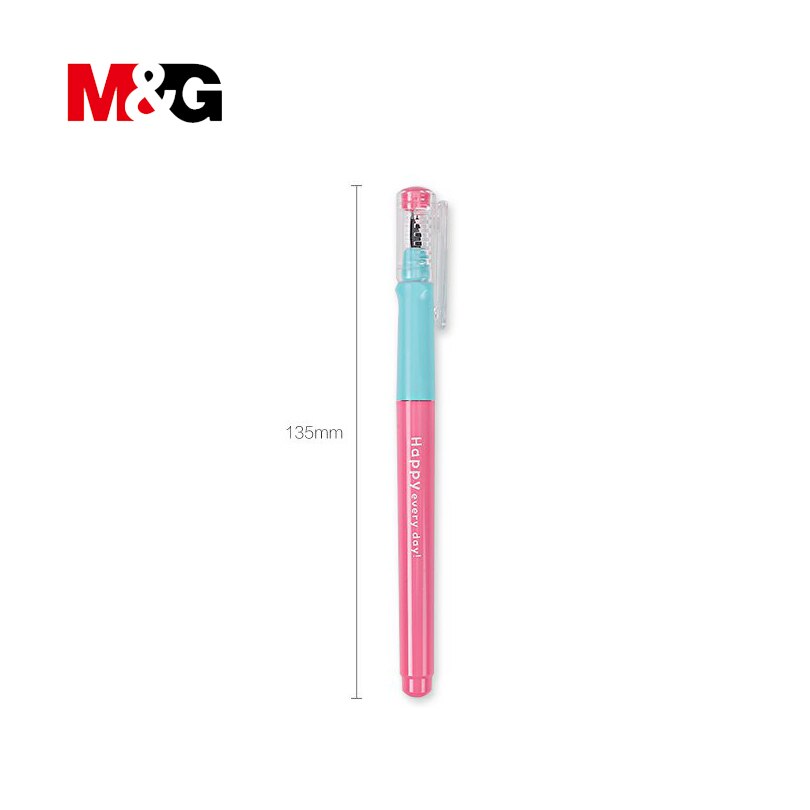 M & G estilográfica bolígrafos sencillos pluma bonita normal accesorios prácticos para la escuela y la Oficina bolígrafo de relleno repetido para y estudiantes
