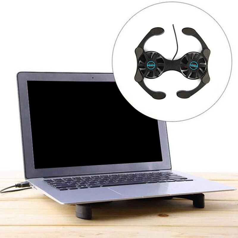 Laptop Cooling Pad,Dual Fan Voor Laptop Cooling &amp; Business Man &amp; Laptop Cooling Base, Laptop Pc Ondersteuning