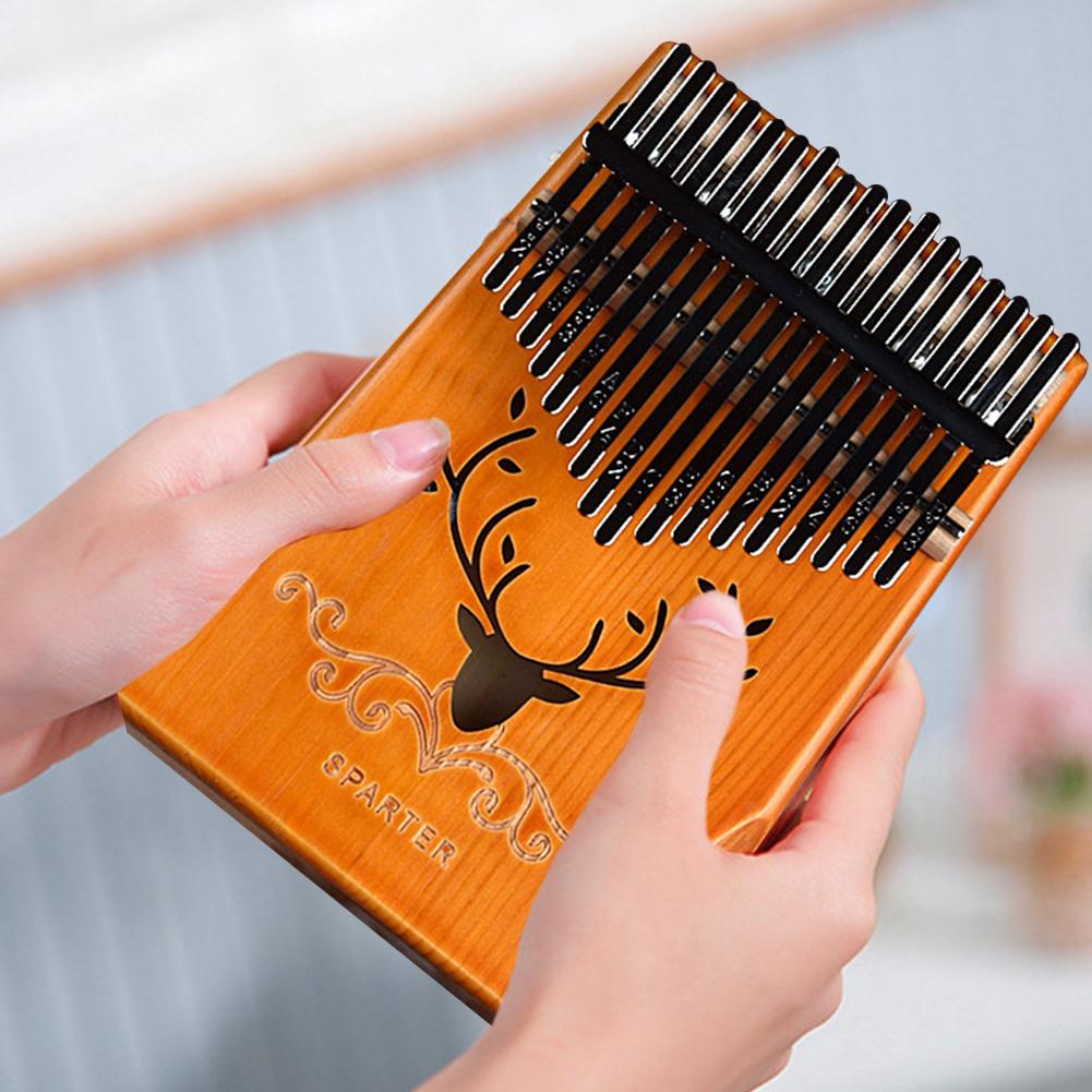 Kalimba, 17 teclas, Piano, instrumento Musical, dedo africano, Piano 30key, instrumento Musical para principiantes, Kalimba de madera