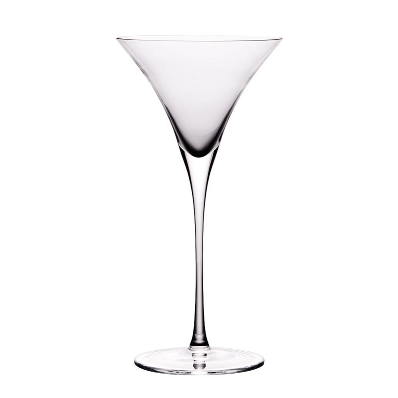 Crystal Large Tall Cocktail Glass 270ml Flared Glass Triangle Wine Glass Goblet Drinkware Copas De Vino Kitchen Dining Bar EB5BL