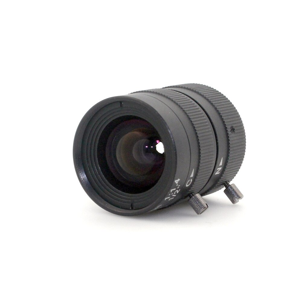 8mm lens 1/2" 3 Megapixel Lens Manual Fixed Lens C Mount Industrial lens For cctv camera box