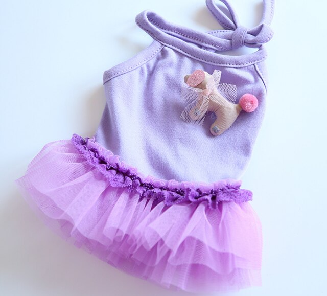 Hondenjurken voor kleine honden puppy rok prinses tutu bloem pailletten dot bruiloft kant luxe strik jurken voor kleine honden meisjes katten XS roze Hondenjurken voor kleine honden puppy rok prinses tutu bloem pailletten dot bruiloft kant luxe strik jurken voor kleine honden meisjes katten XS roze