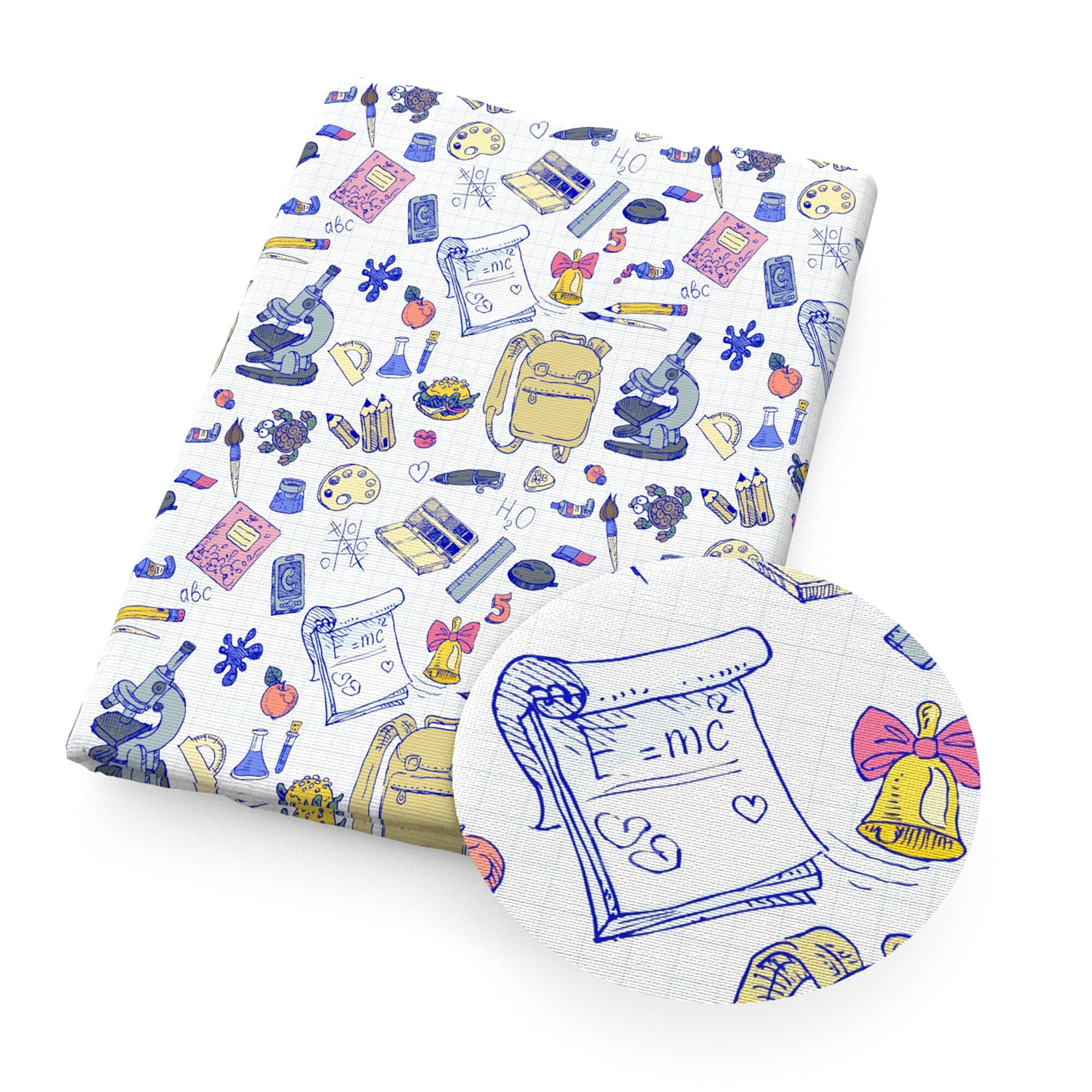 50*145cm Book Series Printed Polyester Cotton Fabric for Tissue Sewing Quilting Fabrics Needlework Material DIY,1Yc16677: 1128941