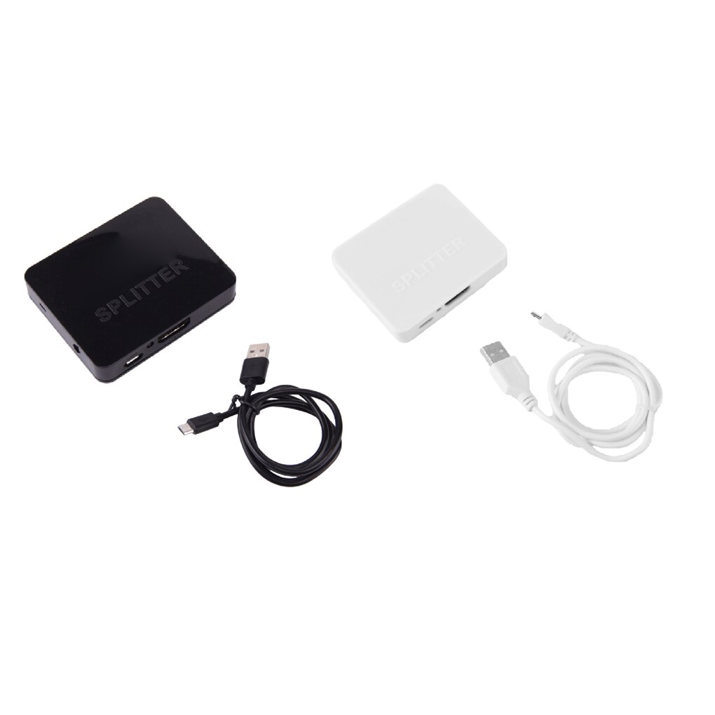 4K Splitter Full HD 1080p 4K Splitter 1 in 2 Out HD Amplifier Signal Distributor Divisor Switcher Amplifier Dual Display