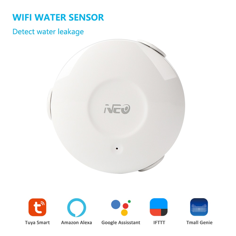 NEO Coolcam Home Motion Sensor Alarm Water Leakage Flood Water Leak Detector Wireless WiFi Security Automation System Sensor: Default Title