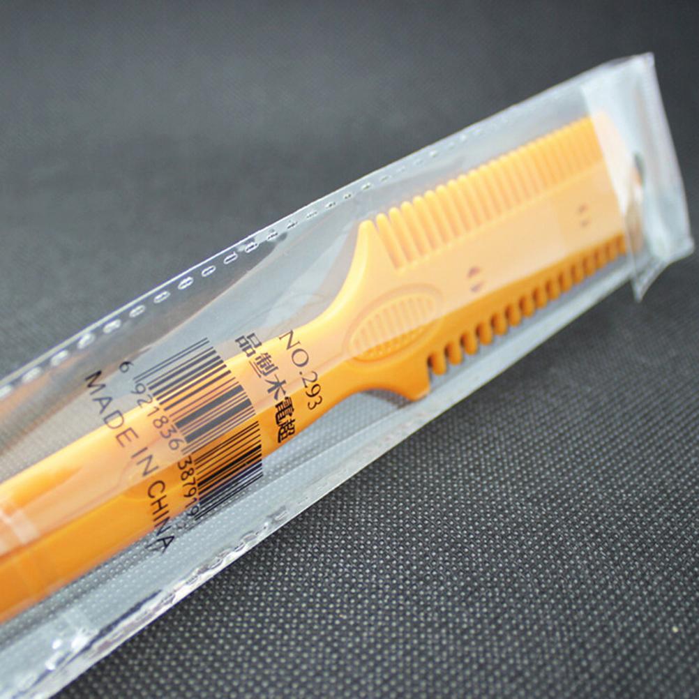 Barber Scissor Hair Cut Styling Razor Magic Blade Comb Hairdressing Tool Kit