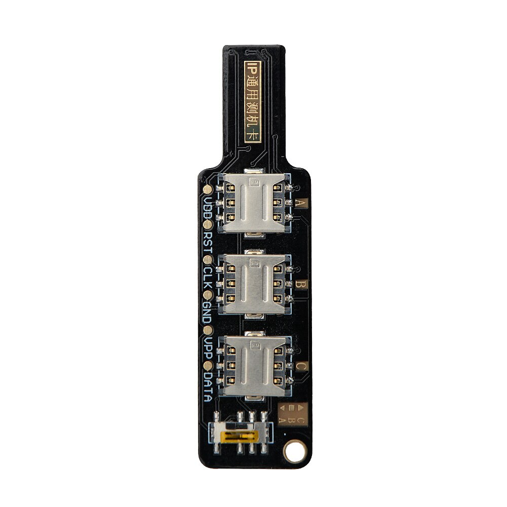 3 in 1 Universal IP Test Card for iPhone Android Signal Testing Tool Mobile Phone SIM Test Card for phone