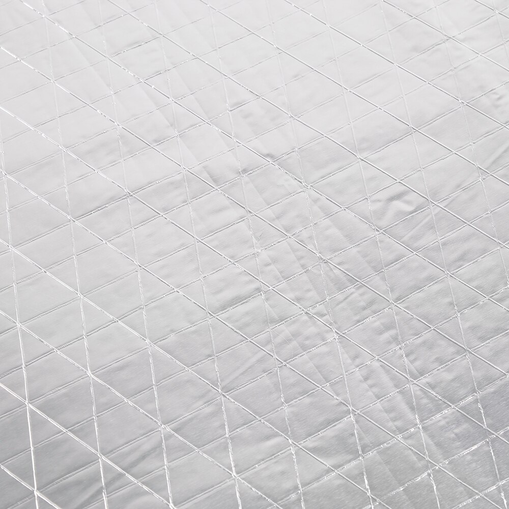 Car Hood Engine Firewall Heat Mat Deadener Sound Insulation Deadening Material Aluminum Foil Sticker 140cm x100cm RS3-ENL009