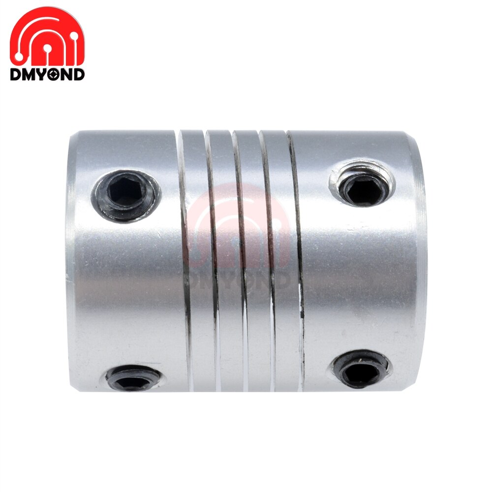 8x10mm Motor Jaw Shaft Coupler Flexible Coupling OD for Stepper Motor Coupler Shaft Couplings 3D Printer