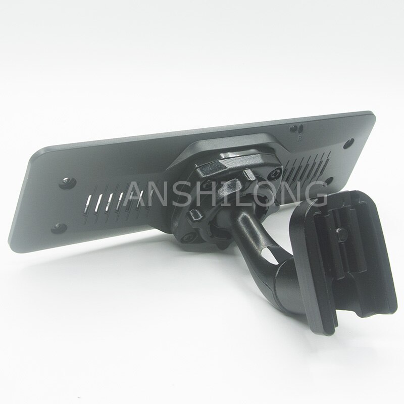 Rear View Mirror Back Plate Panel + Interior Mirror Bracket for Car DVR Instead of Strap: with bracket No.12