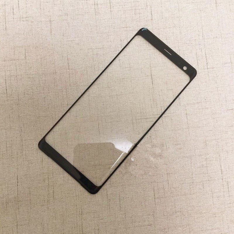 Xz 3 yttre skärm för sony xperia  xz3 frontpanel lcd display ut glas täcka lins telefon reparation byta delar