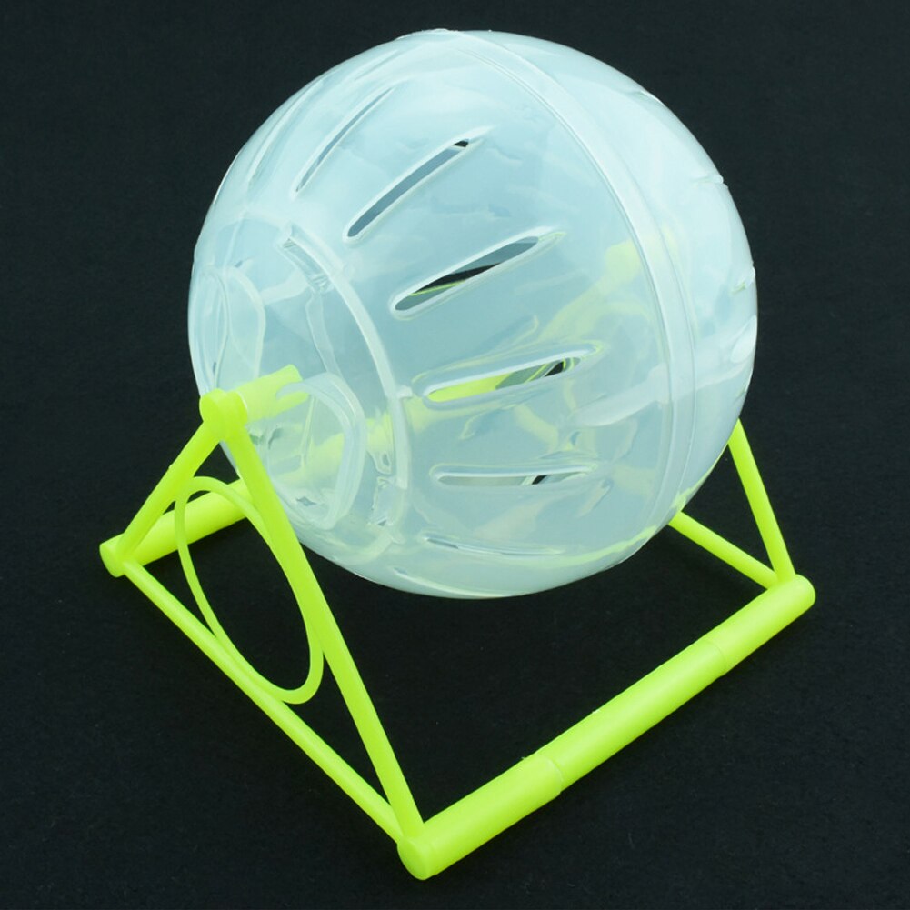 Pet Rodent Mice Jogging Hamster Gerbil Rat Toy Plastic Exercise Ball Lovely Pet Ball Toys 10cm 12cm: Transparent B / M 12cm