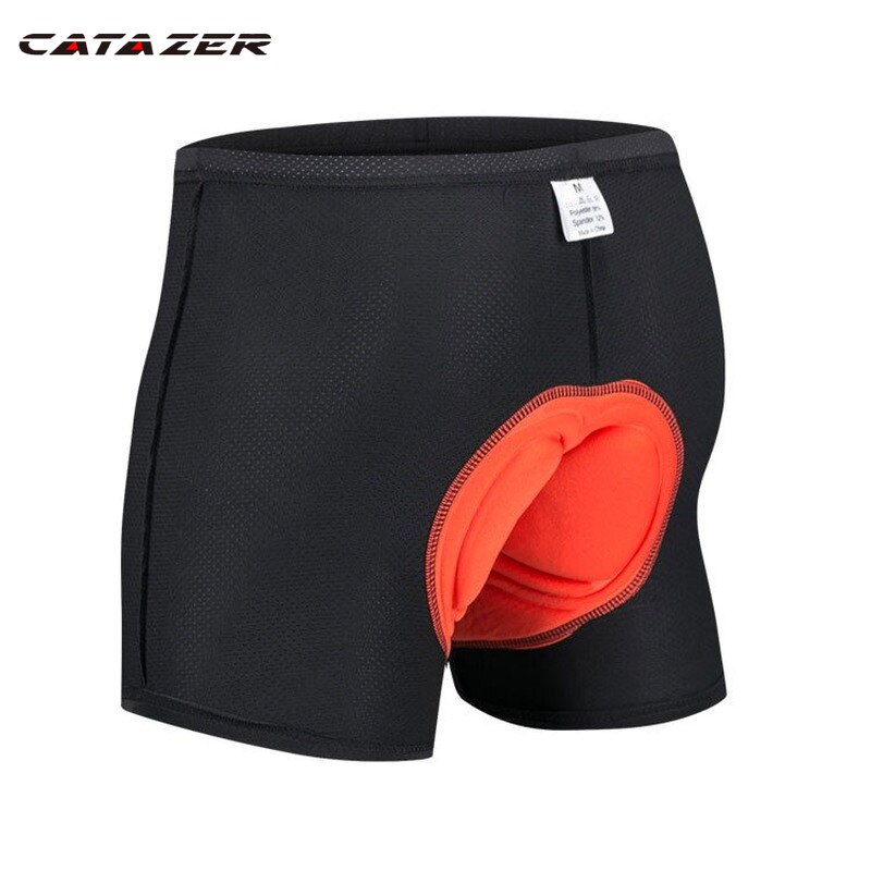 Sneldrogende Fiets Fietsen Shorts Ademend Comfortabel Ondergoed Spons Gel 3D Gewatteerde Fietsbroek Maat S-XXXL