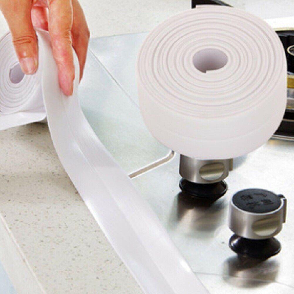 Fleksible selvklæbende forseglingsstrimler til badevæggens forseglingsstrimmel køkkenrullebånd