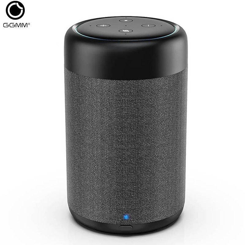 Ggmm Draagbare Docking Speaker Voor Echo Dot 3nd Alexa 15W Krachtige Geluid 37 Uur Spelen 5200 Mah Kolom (echo Dot Niet Inbegrepen)