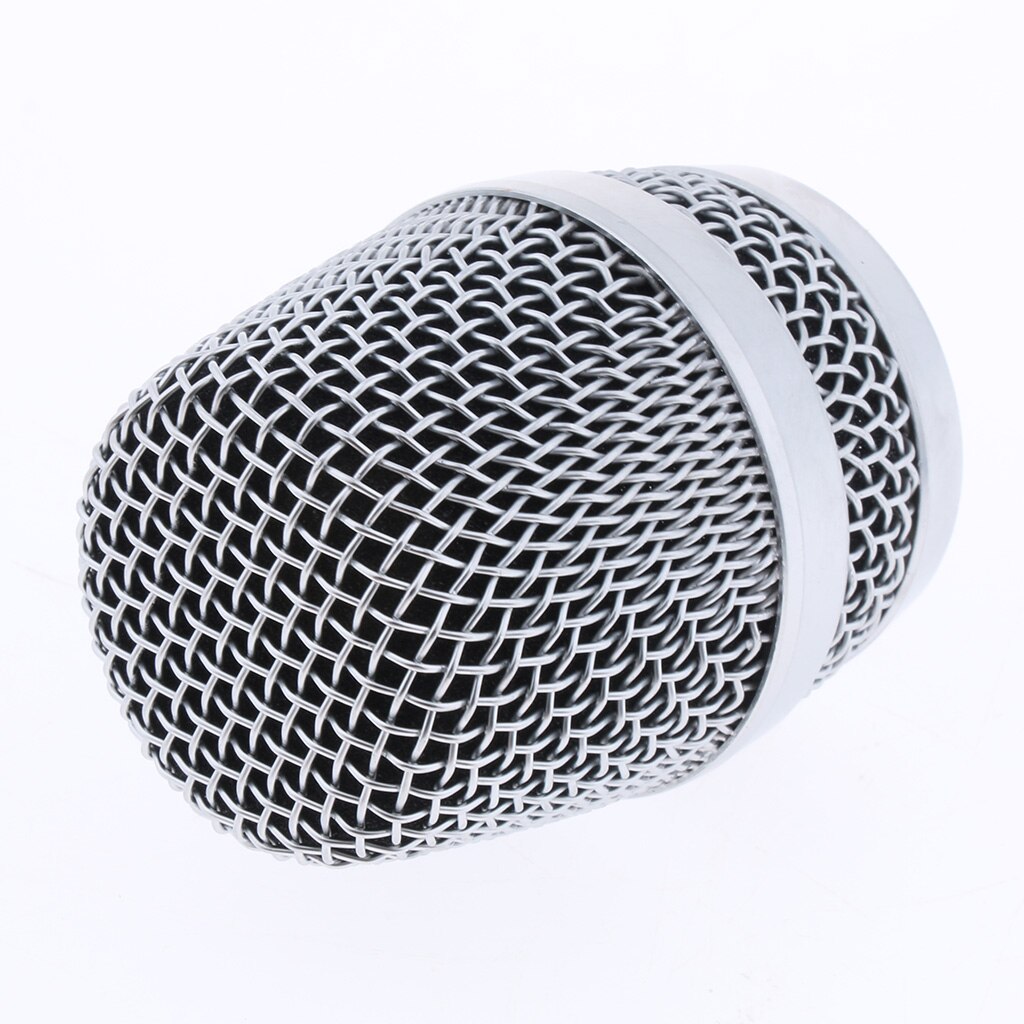 Steel Mesh Microphone Mic Grille Head for Microphone Replacement Parts