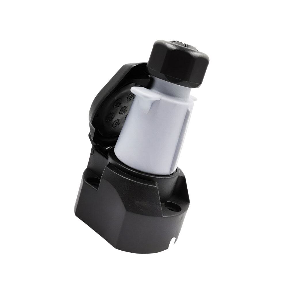 1Pcs Towing Plug Cross-shaped Nylon 7 Pin 12V Socket Plug Towing Plug Converter Adapter Blinker for Car Trailer A30