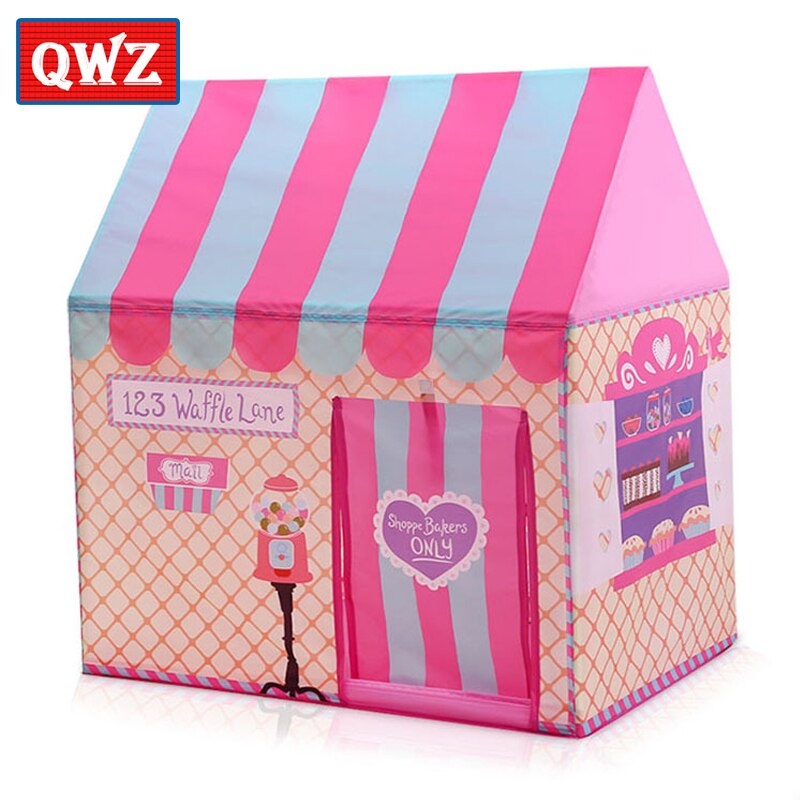 Qwz Kids Toys Tenten Kids Play Tent Jongen Meisje Prinses Kasteel Indoor Outdoor Kids Play House Bal Pit Pool Playhouse voor Kids