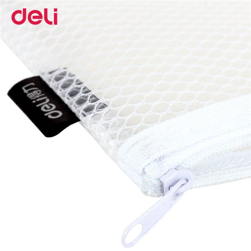 Deli Practical Presentation Folder Statioenry White Waterproof For School Supplies A5 Papel In Point Gridding File Folder